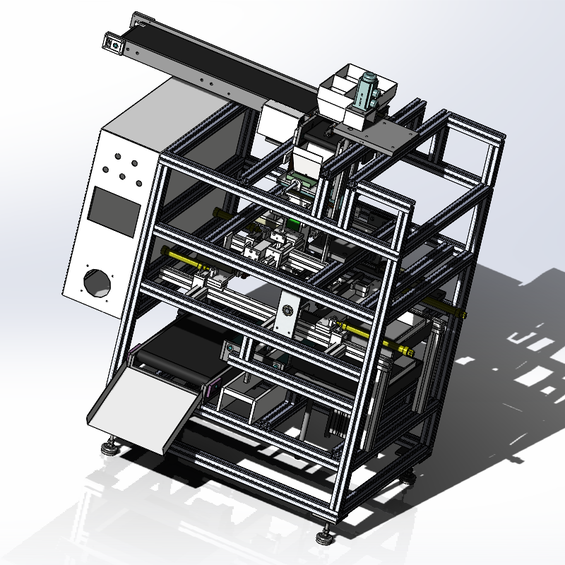 28套食品加工机械-Solidworks非标自动化图纸的图8